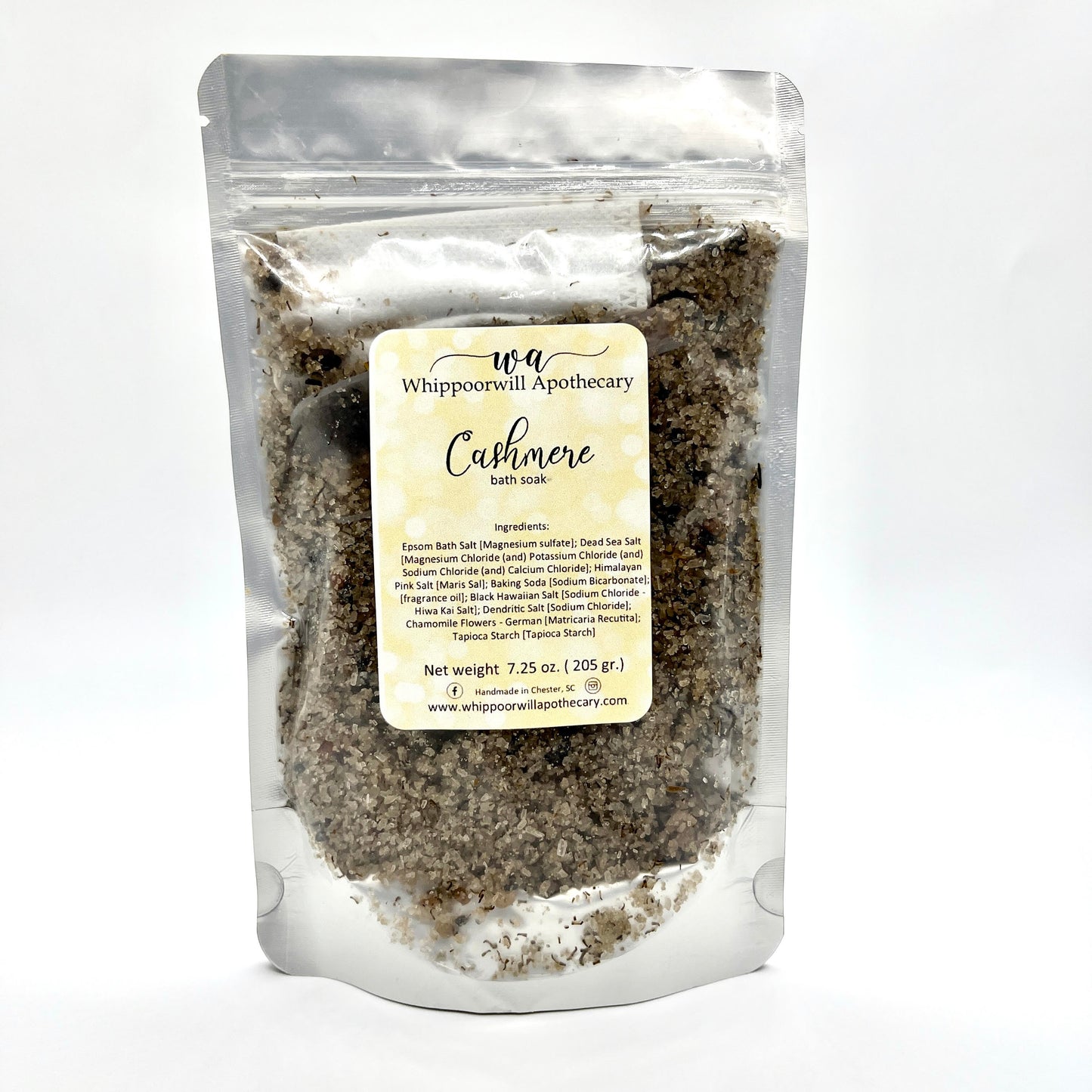 Cashmere bath soak