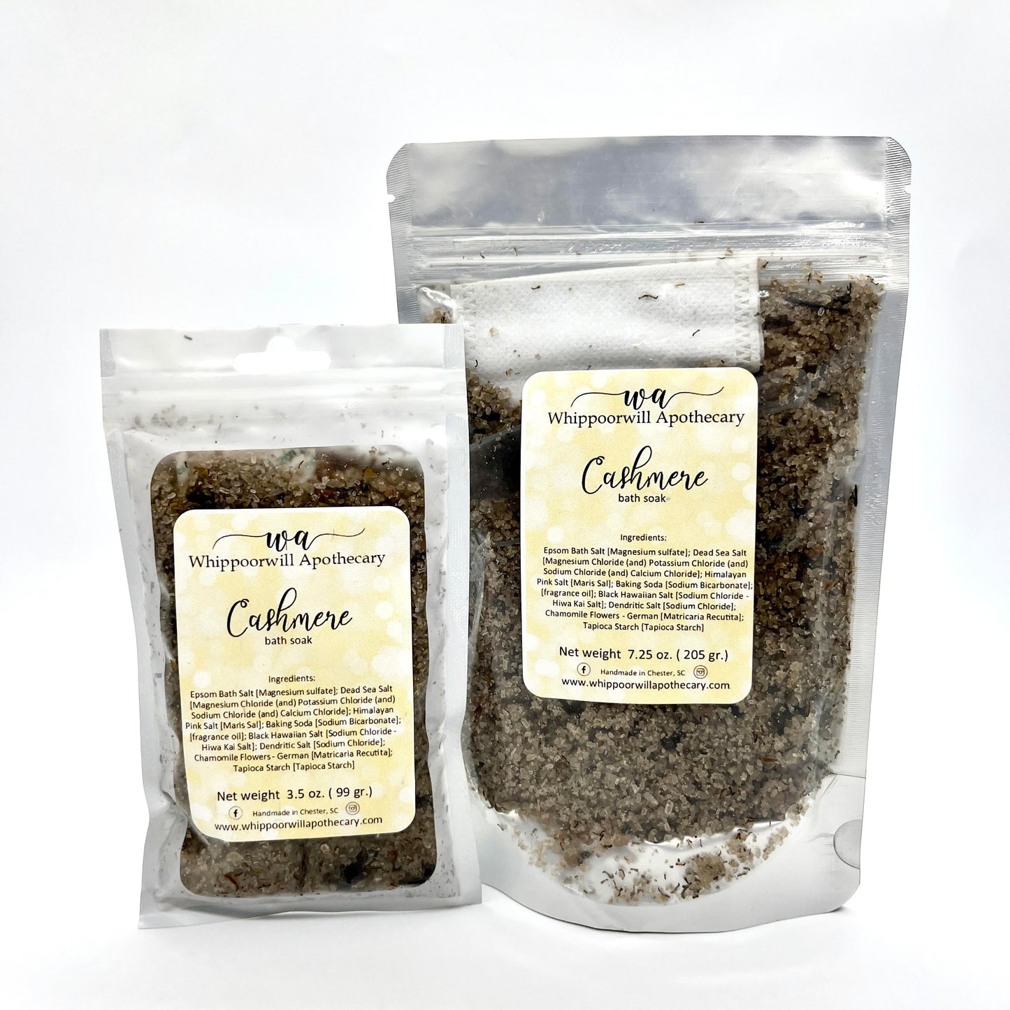 Cashmere bath soak