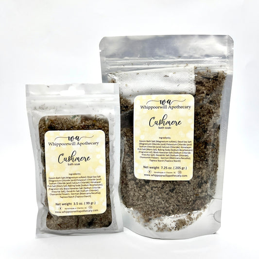 Cashmere bath soak