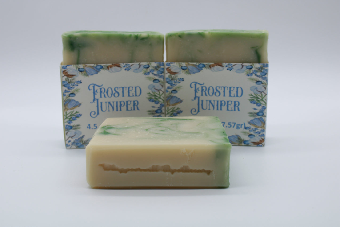 Frosted Juniper bar soap